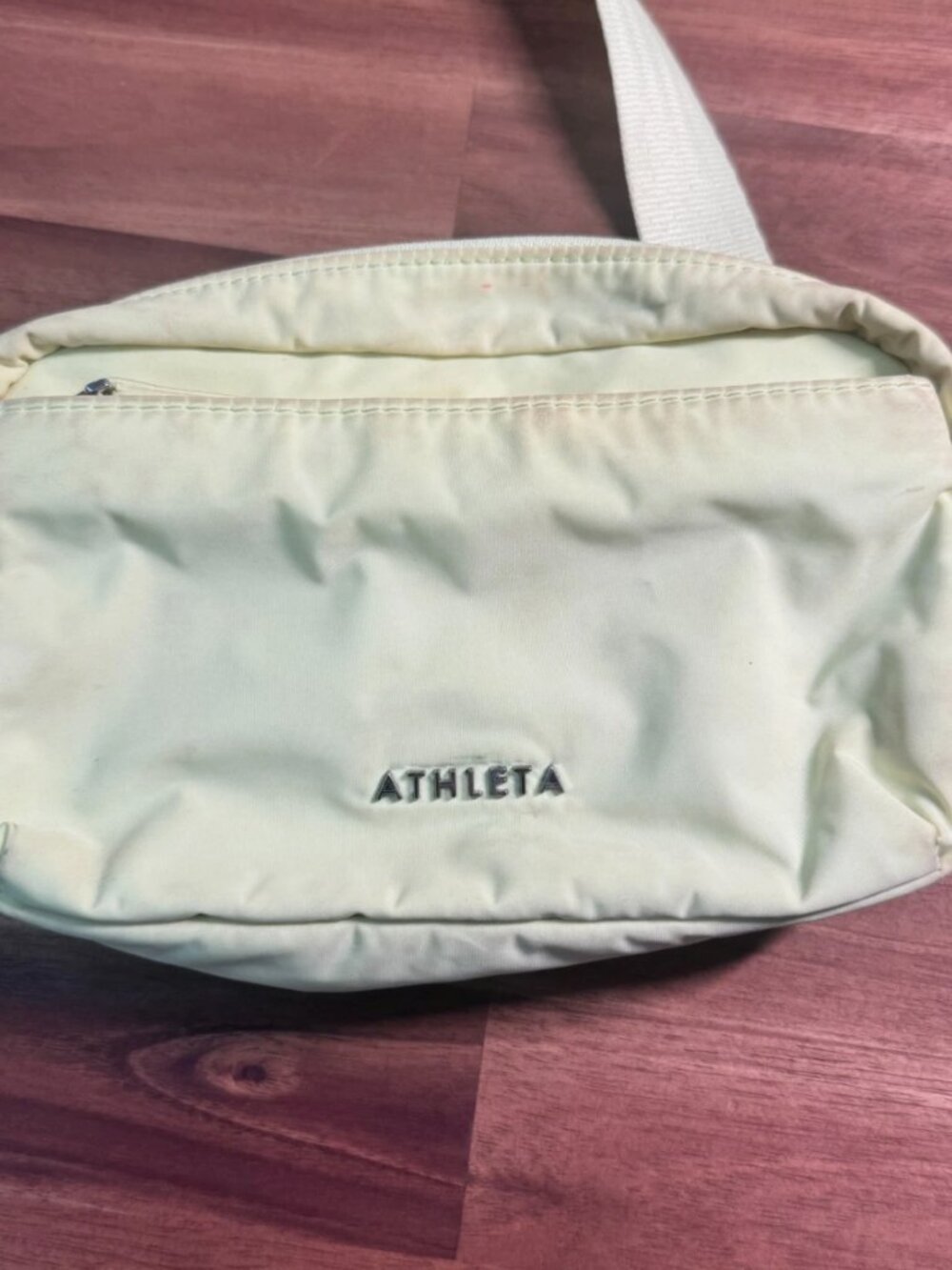 ATHLETA ALL ABOUT CROSSBODY Belt Bag Green Crossbody Fanny Pack Waist Bag